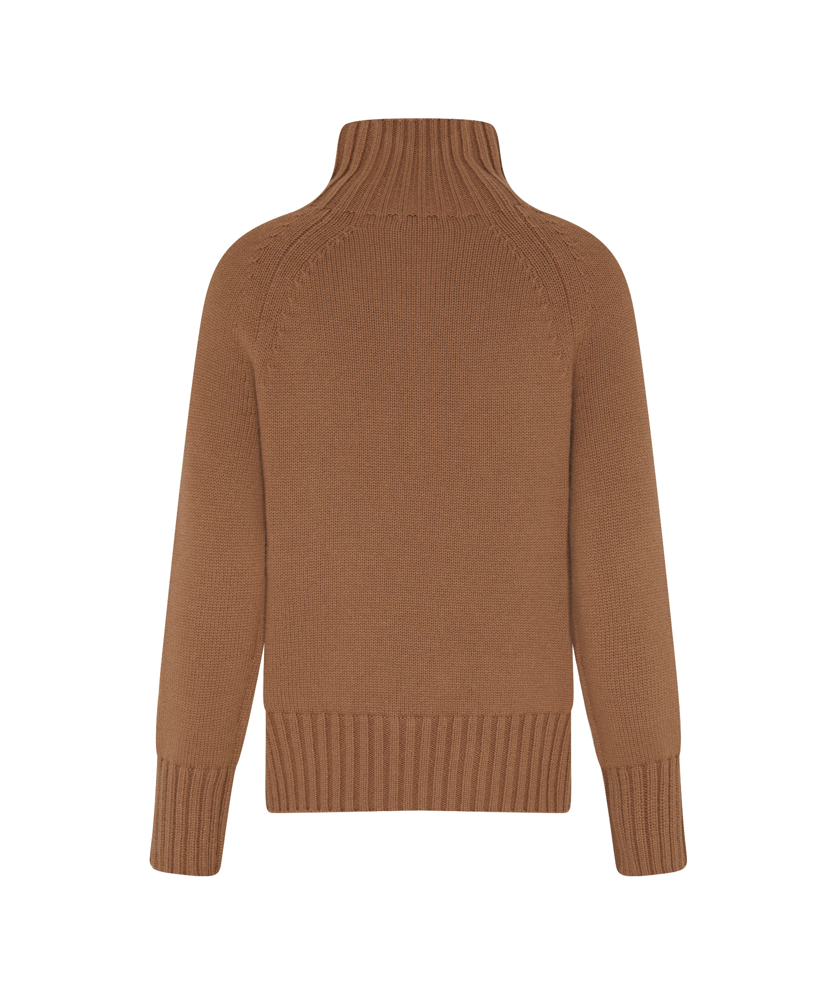 Max Mara Turtleneck Sweater In Brown