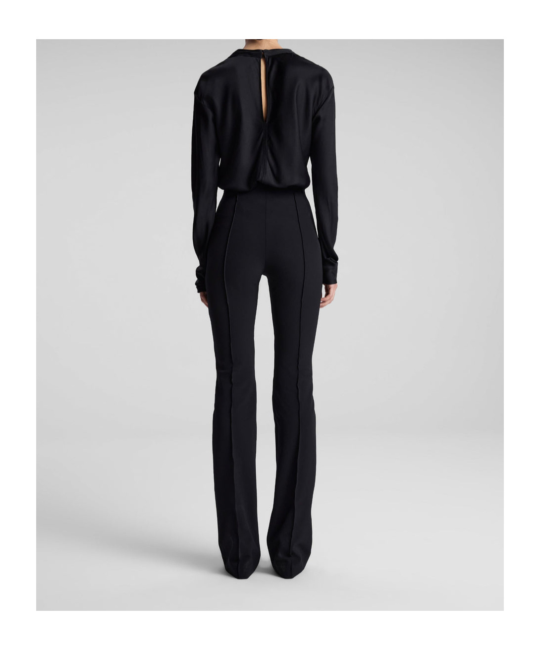 A.l.c High-waisted Casual Pants In Black