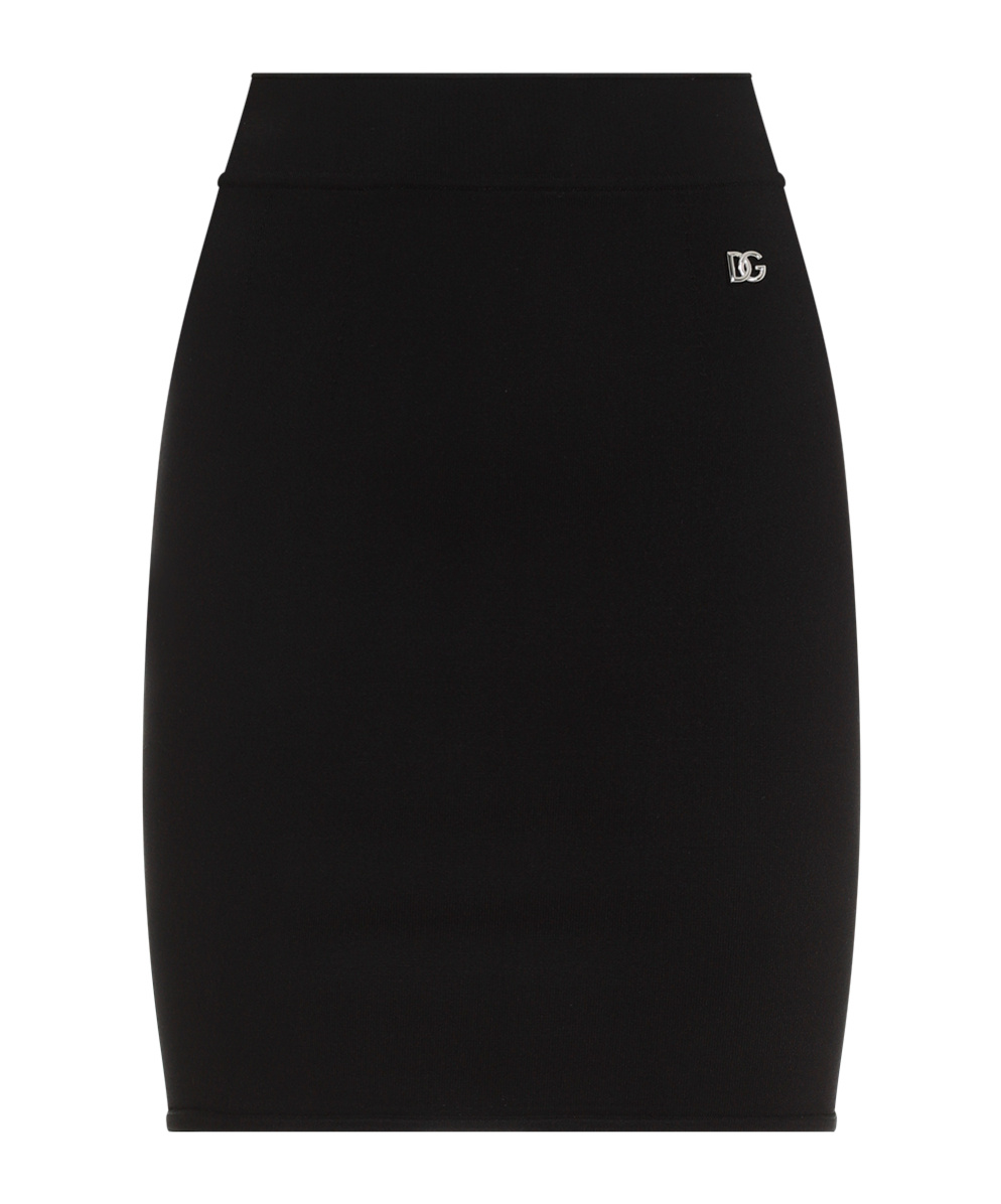 Dolce & Gabbana Knee Length And Midi Skirts In Black