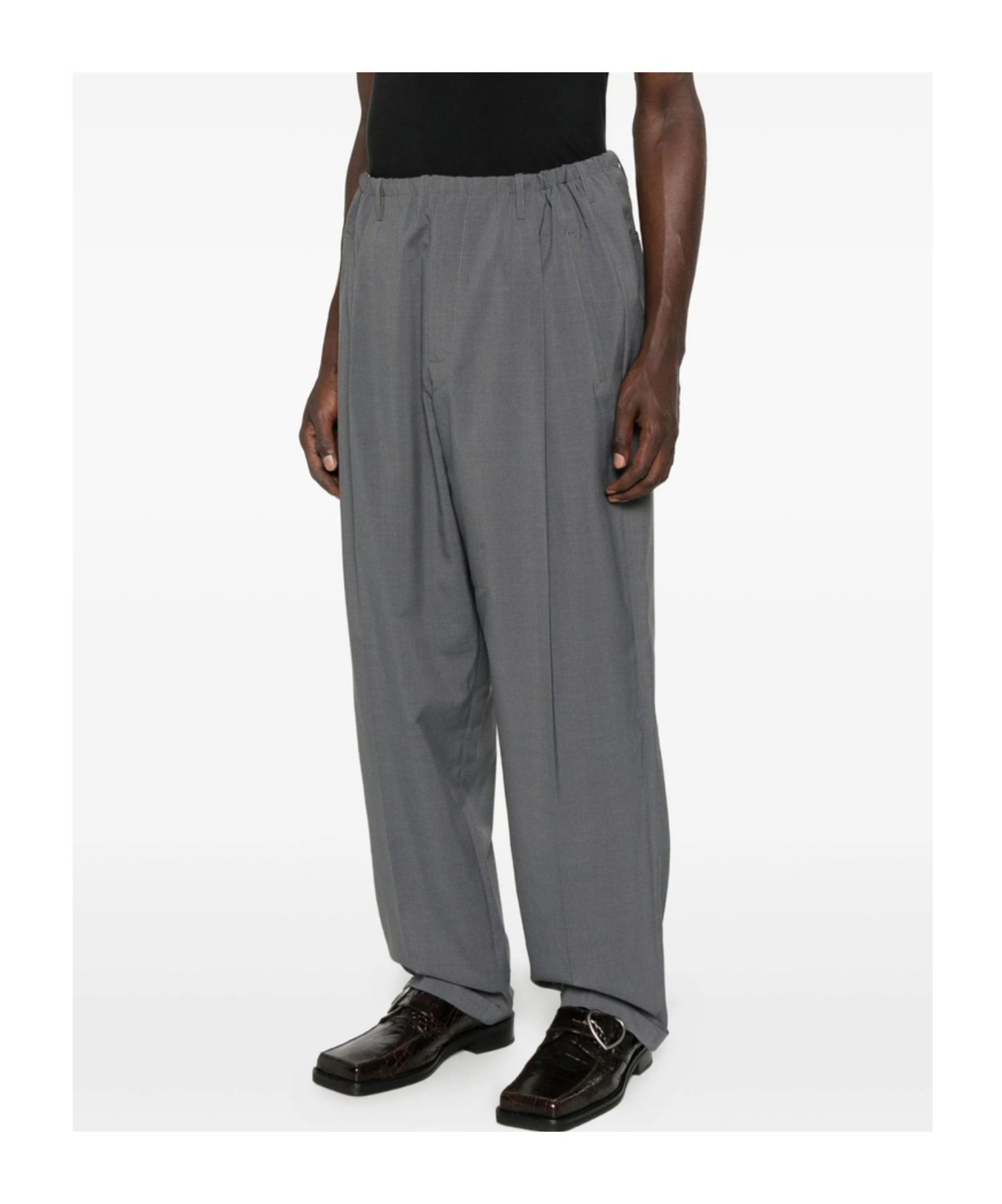 Magliano Pleated Casual Pants In Gray