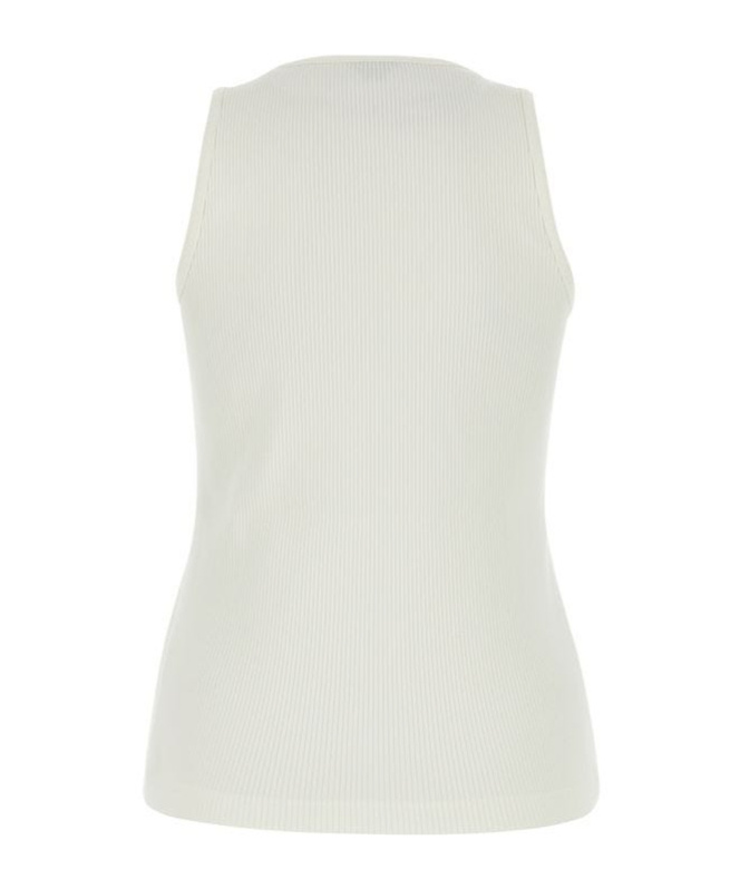 BOTTEGA VENETA COTTON RIB JERSEY TANK TOP