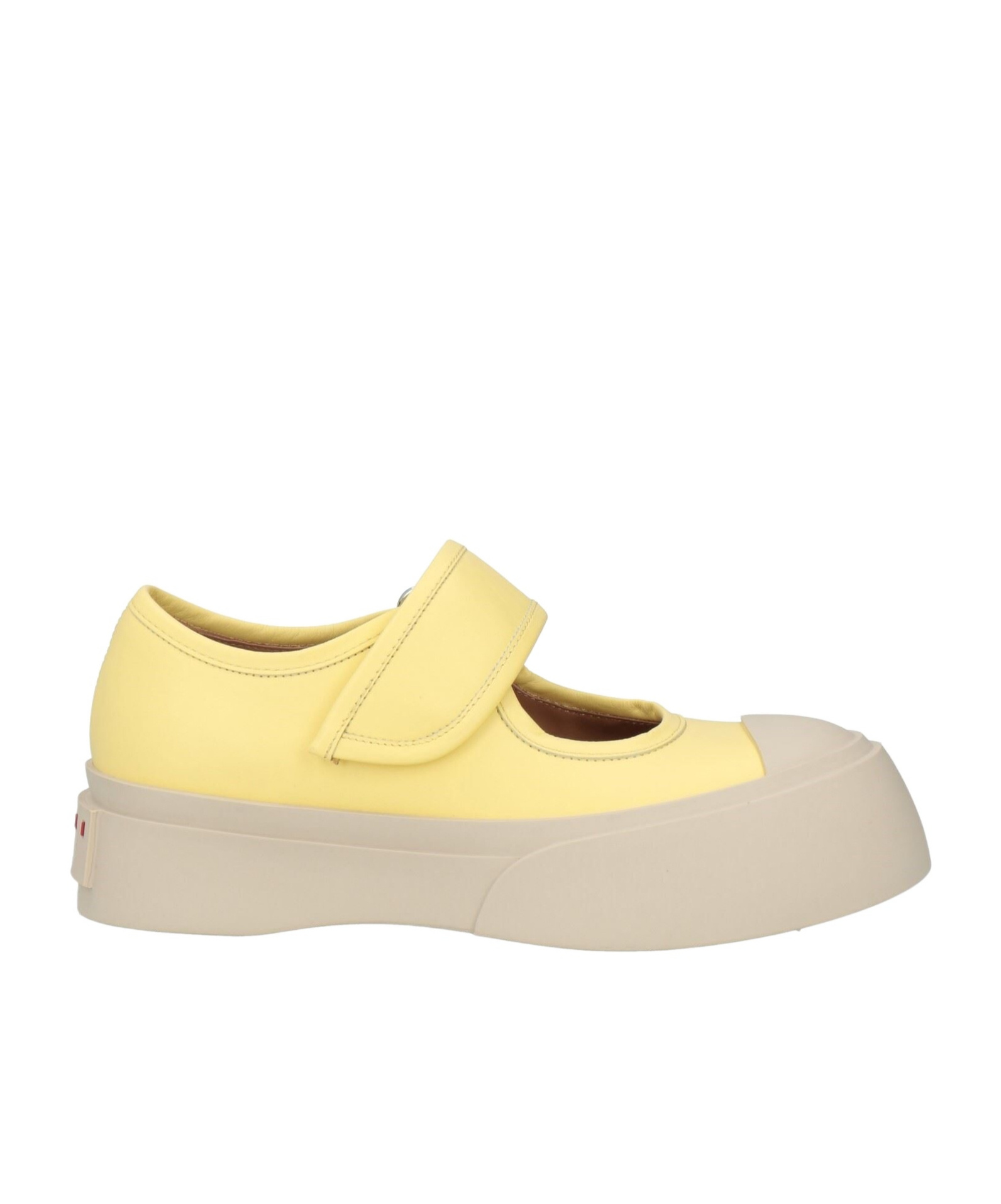 Marni Multicolor Sporty Ballet Flat Shoes In Nude