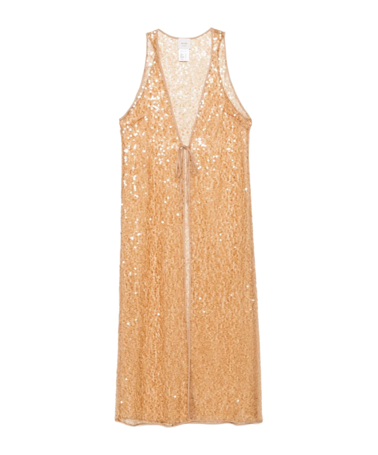 ALYSI SEQUIN-EMBELLISHED GILET