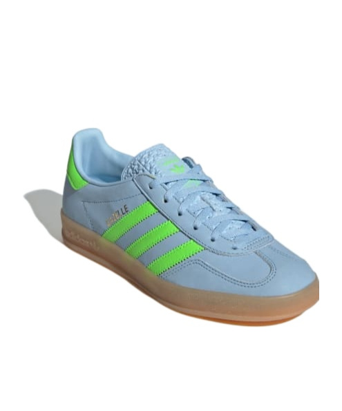 Adidas Originals Gazelle Lace-up Trainers In Blue