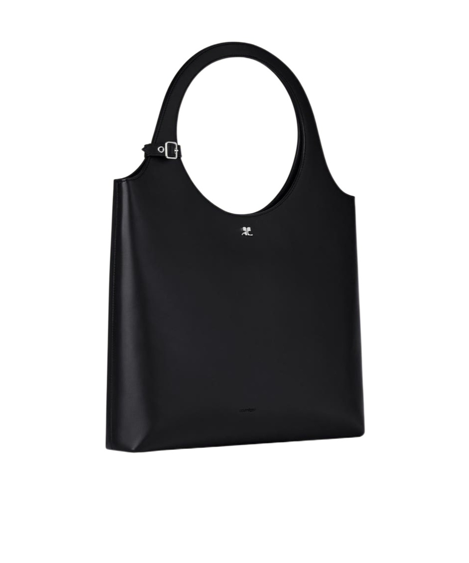 Shop Courrèges Holy Day Tote Bag In Black