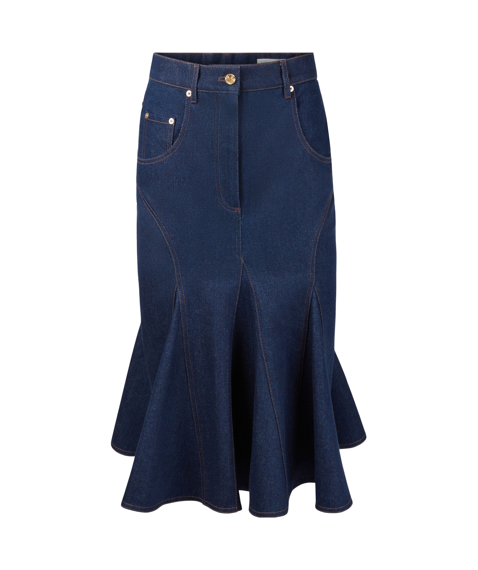 NINA RICCI DENIM MID SKIRT