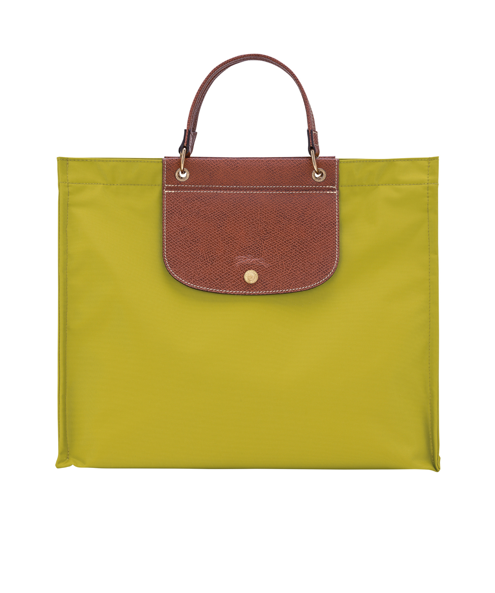 Longchamp Double-handle Handbag In Yellow