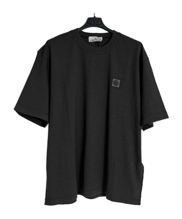 Stone Island Crew Neck T-shirt In Gray