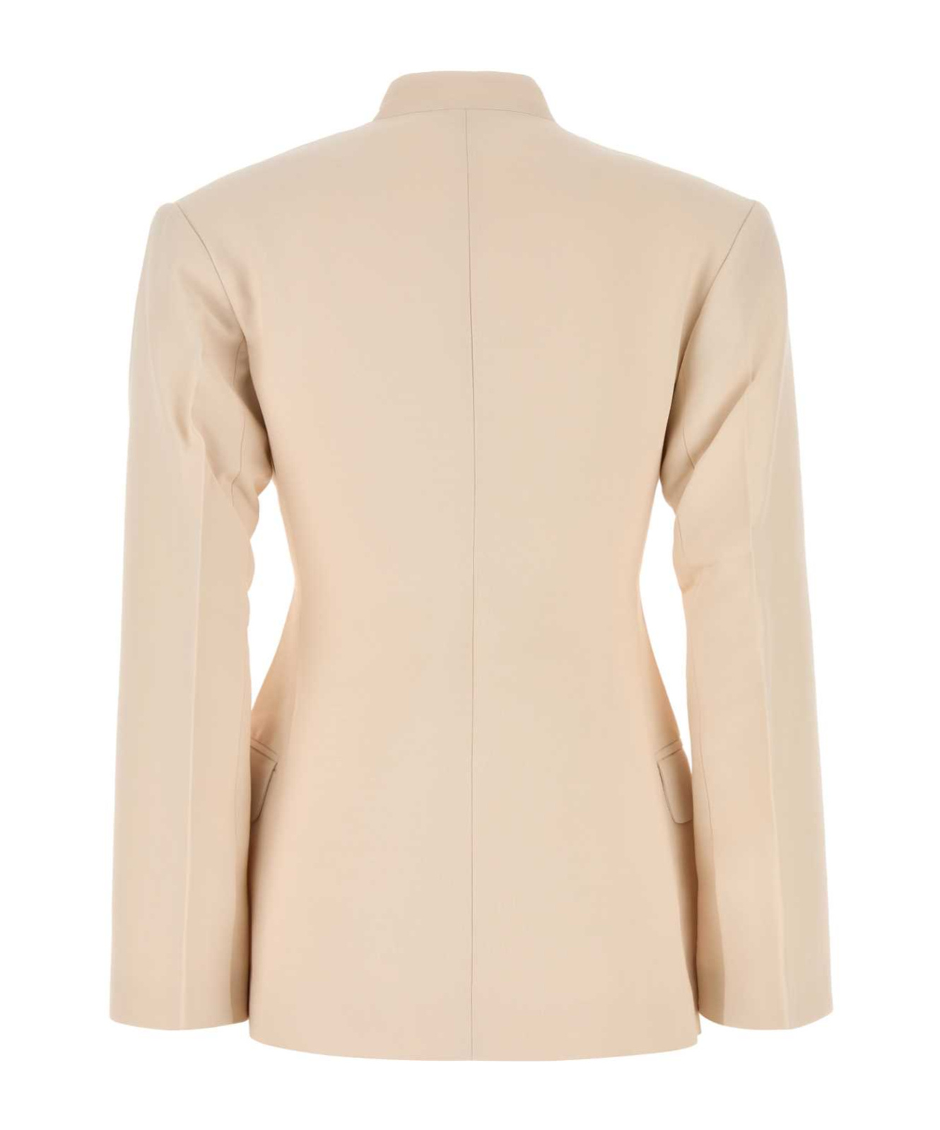 Co Visse-blend Blazer With Virgin Wool Lining For Women In Neutral