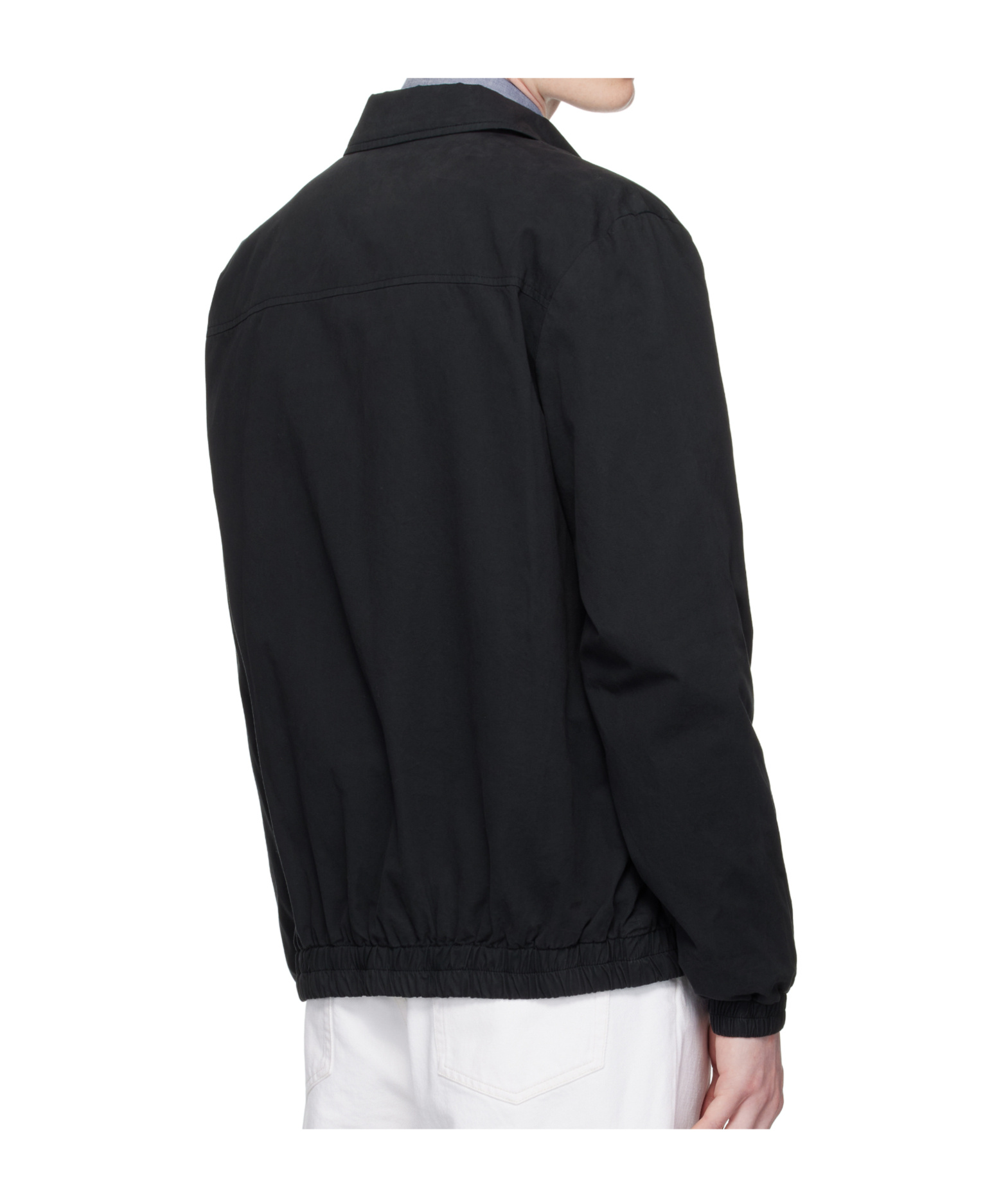 Apc Lapel Long-sleeved Casual Jacket In Black