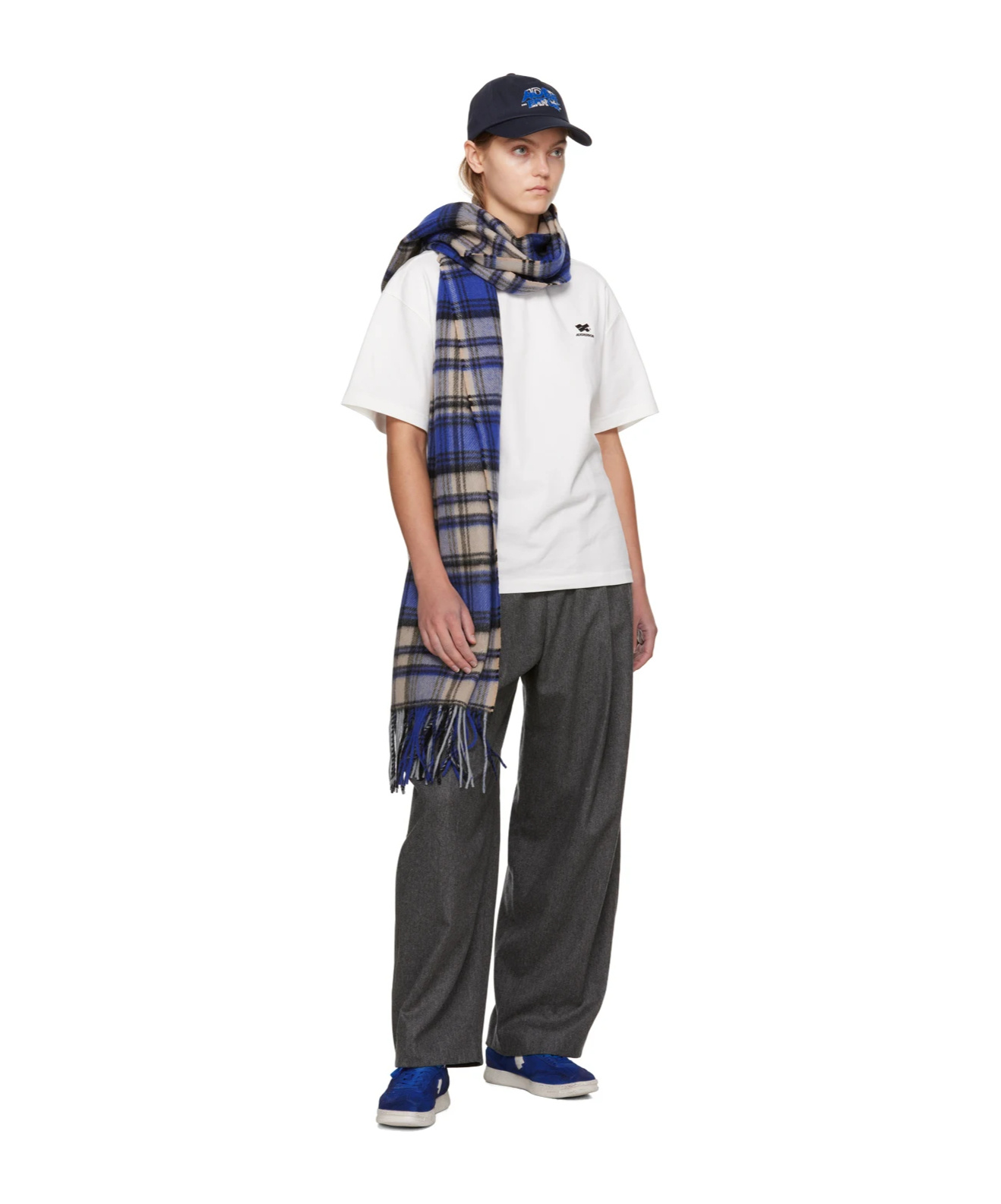 Ader Error Belt Loop Zipper Casual Pants In Black