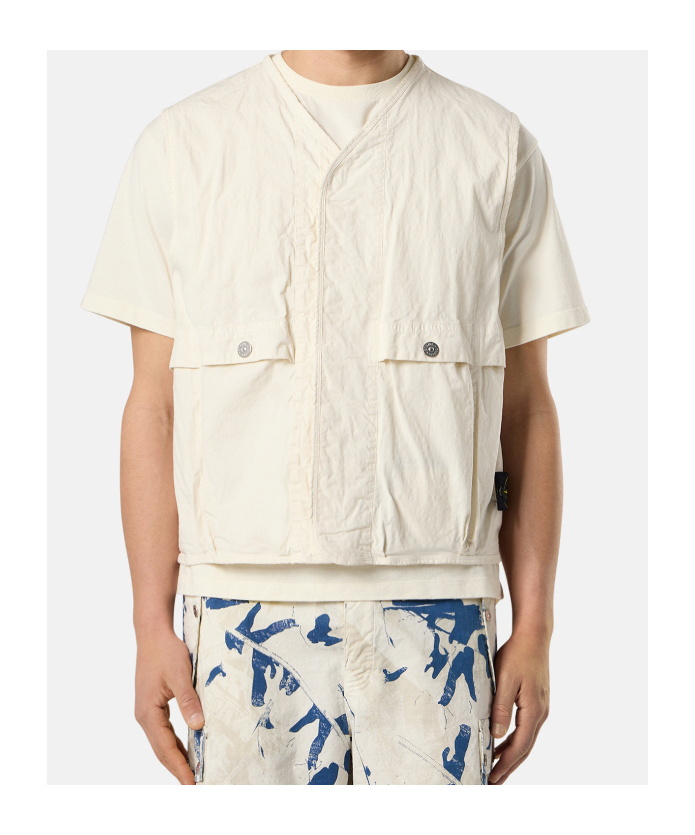 STONE ISLAND COMPASS-BADGE HOODED JACKET