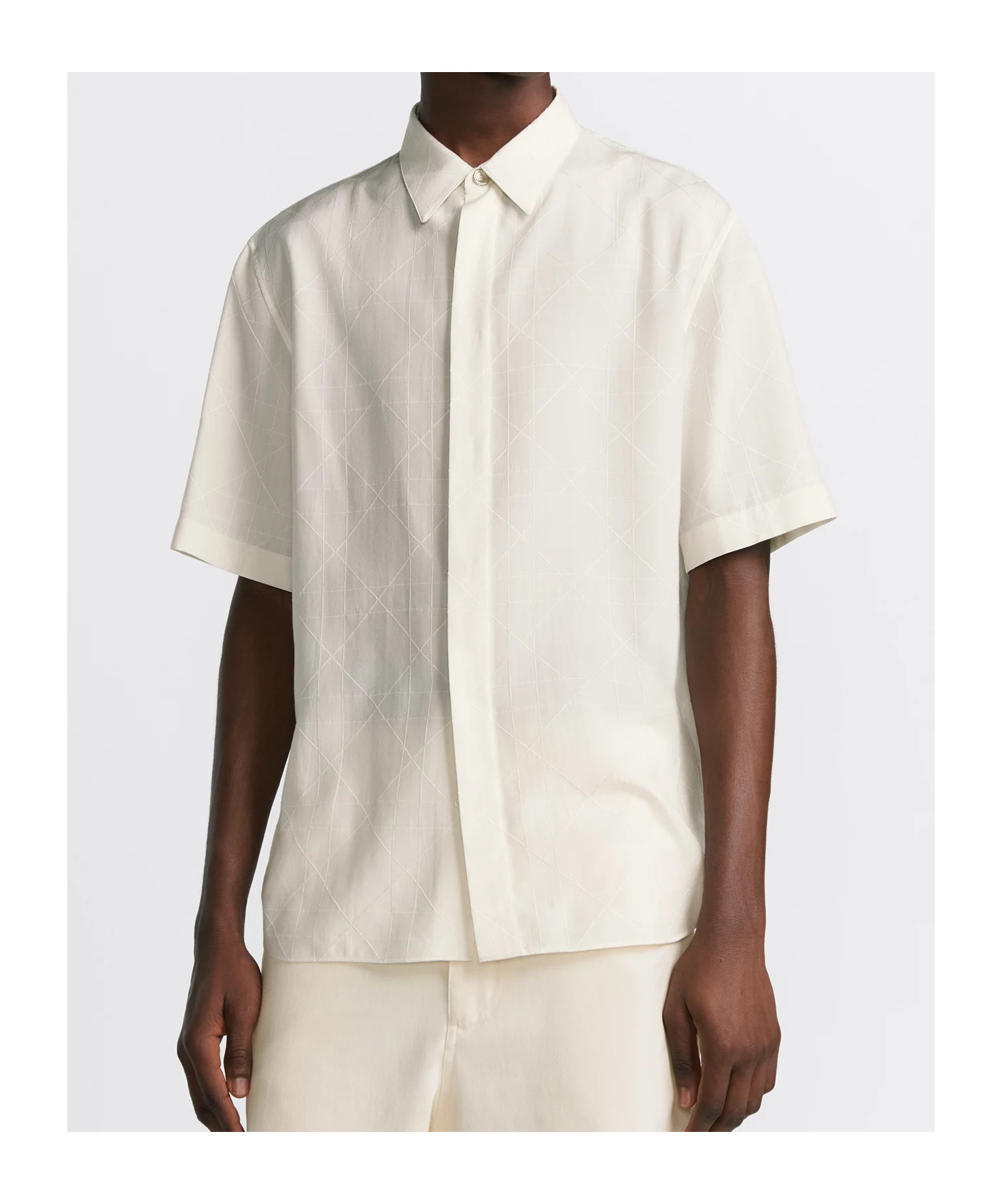 Dior Icons Short-sleeved Shirt In White