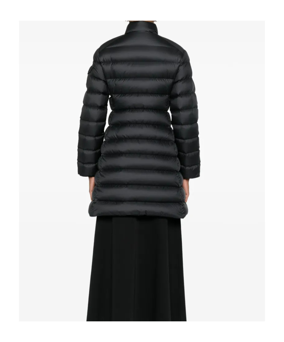 Moncler Igesse Long Down Jacket In Blue