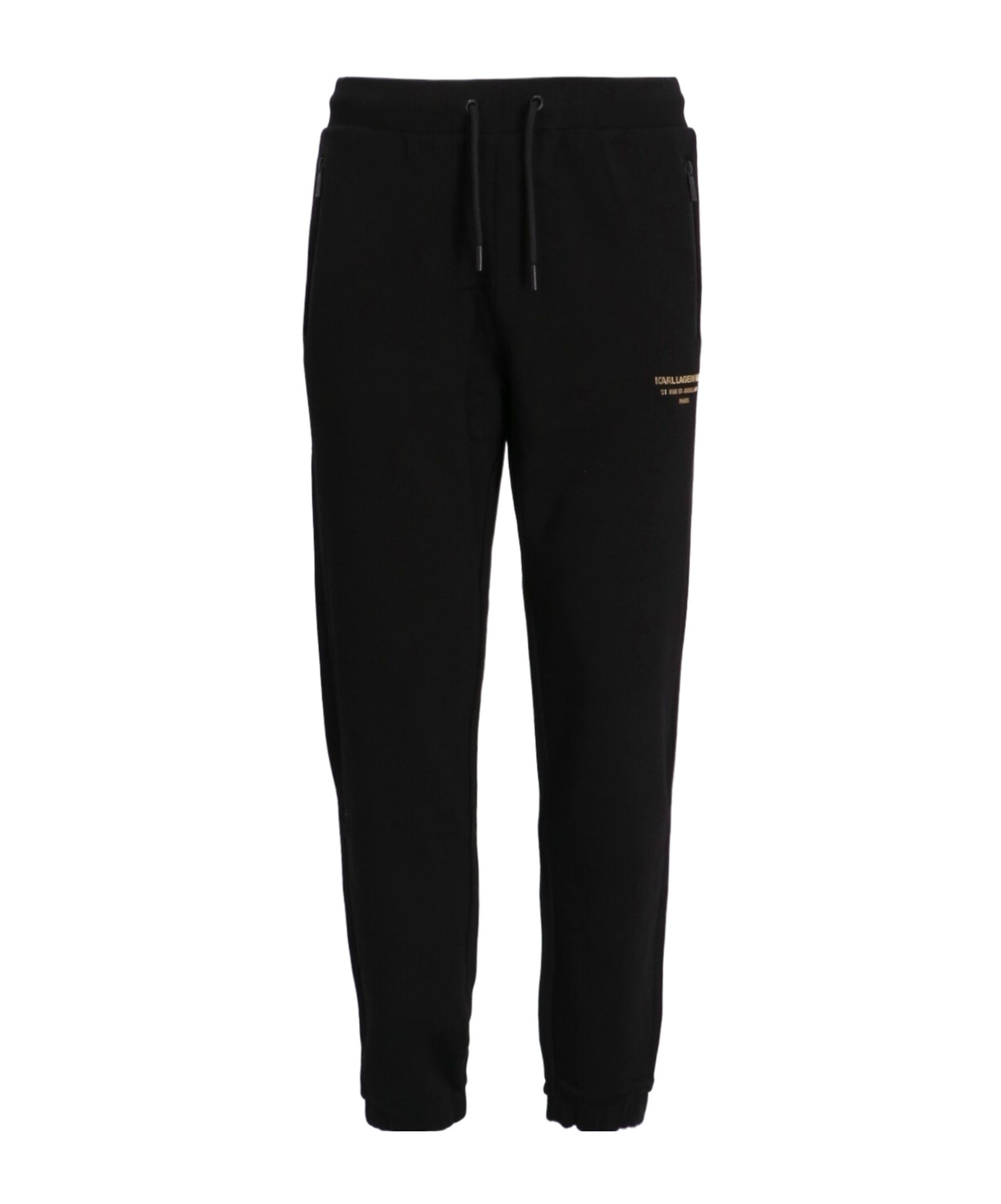 Karl Lagerfeld Logo Track Pants In Black