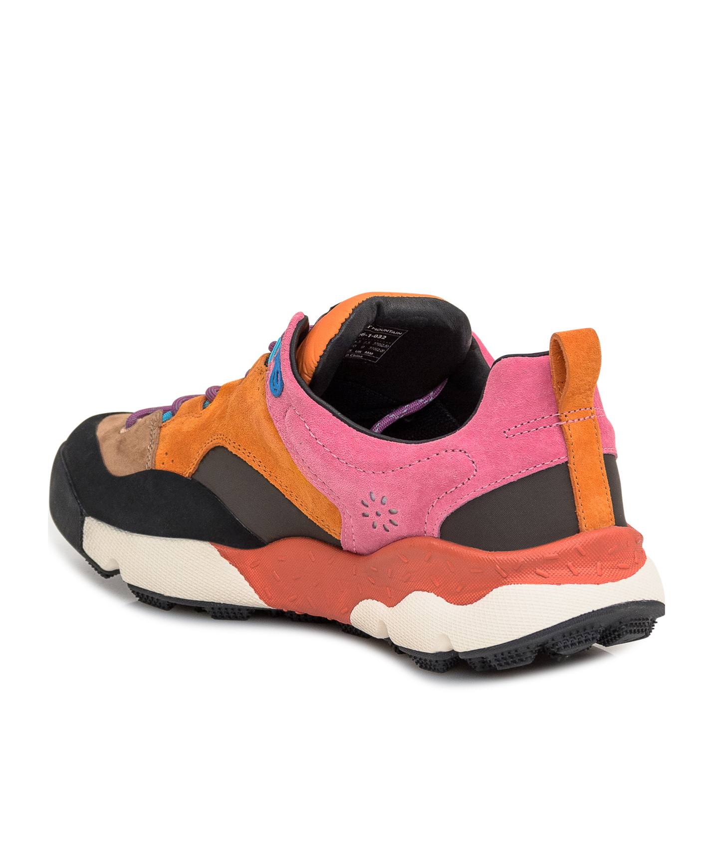 Barbour X Flower Mountain Sneaker Back Country In Multi