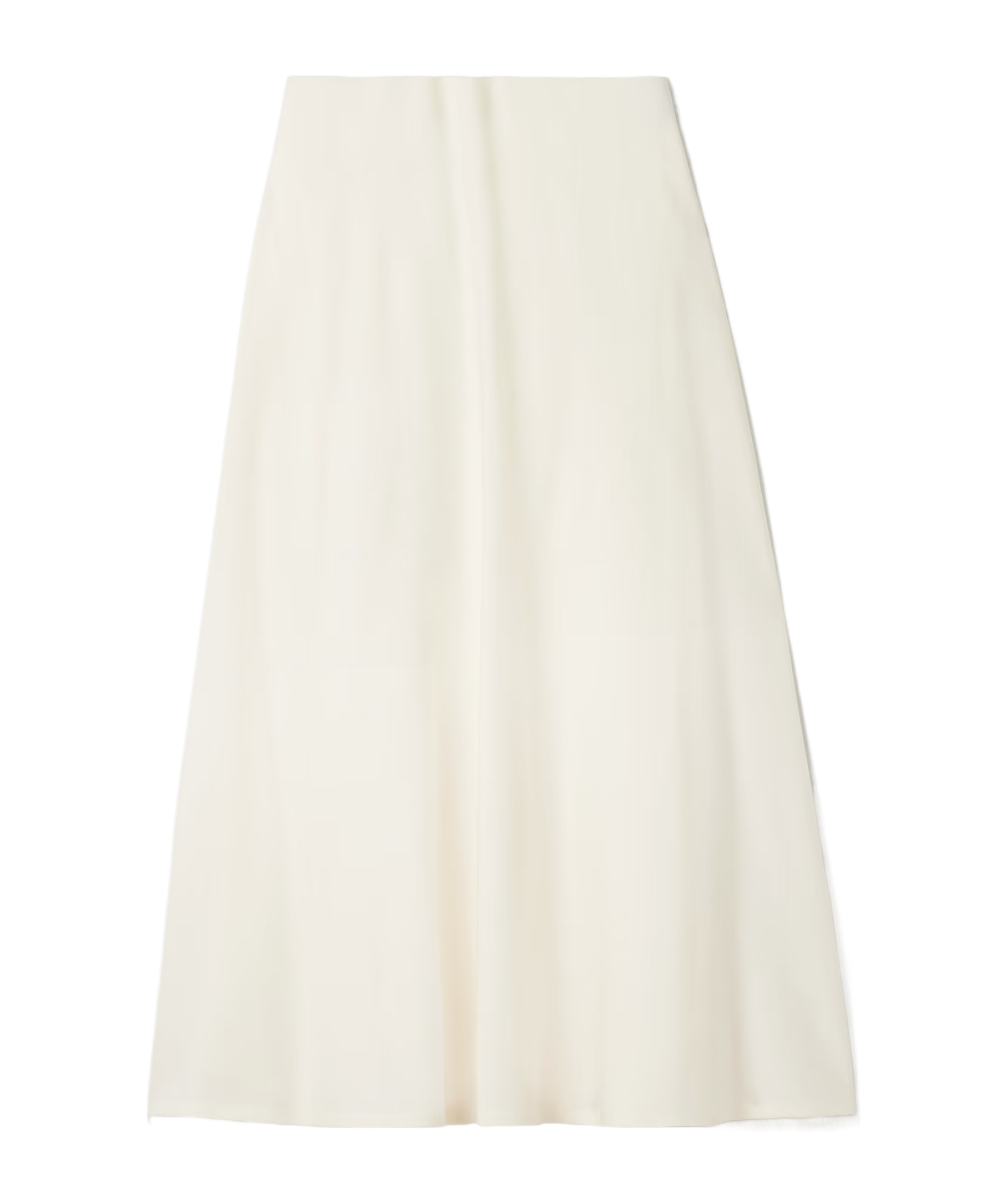 Brunello Cucinelli Wool-blend Midi Skirt In White