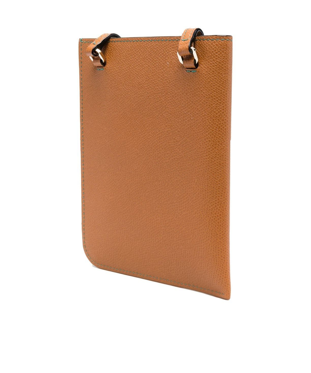 VALEXTRA LOGO CROSS-BODY BAG