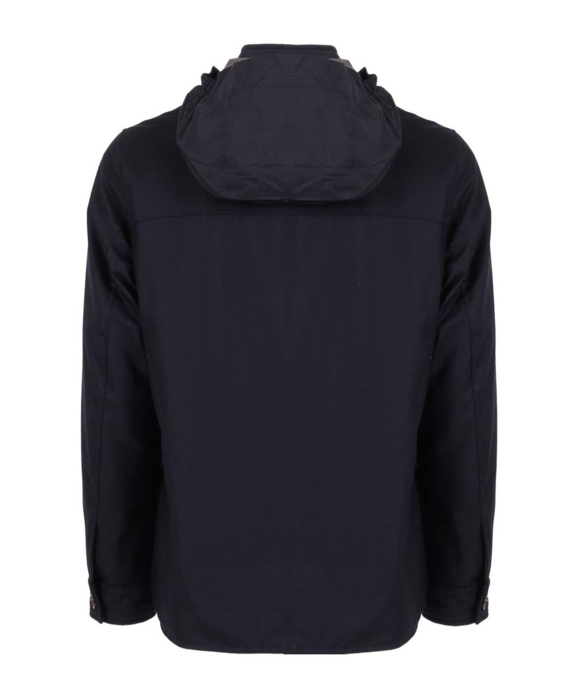 Moorer Tailored Black Wool And Cashmere Duino-ll Jacket In Black