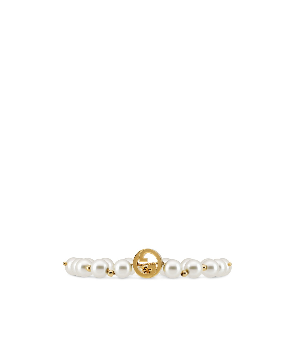 Gucci Interlocking Pearl Bracelet