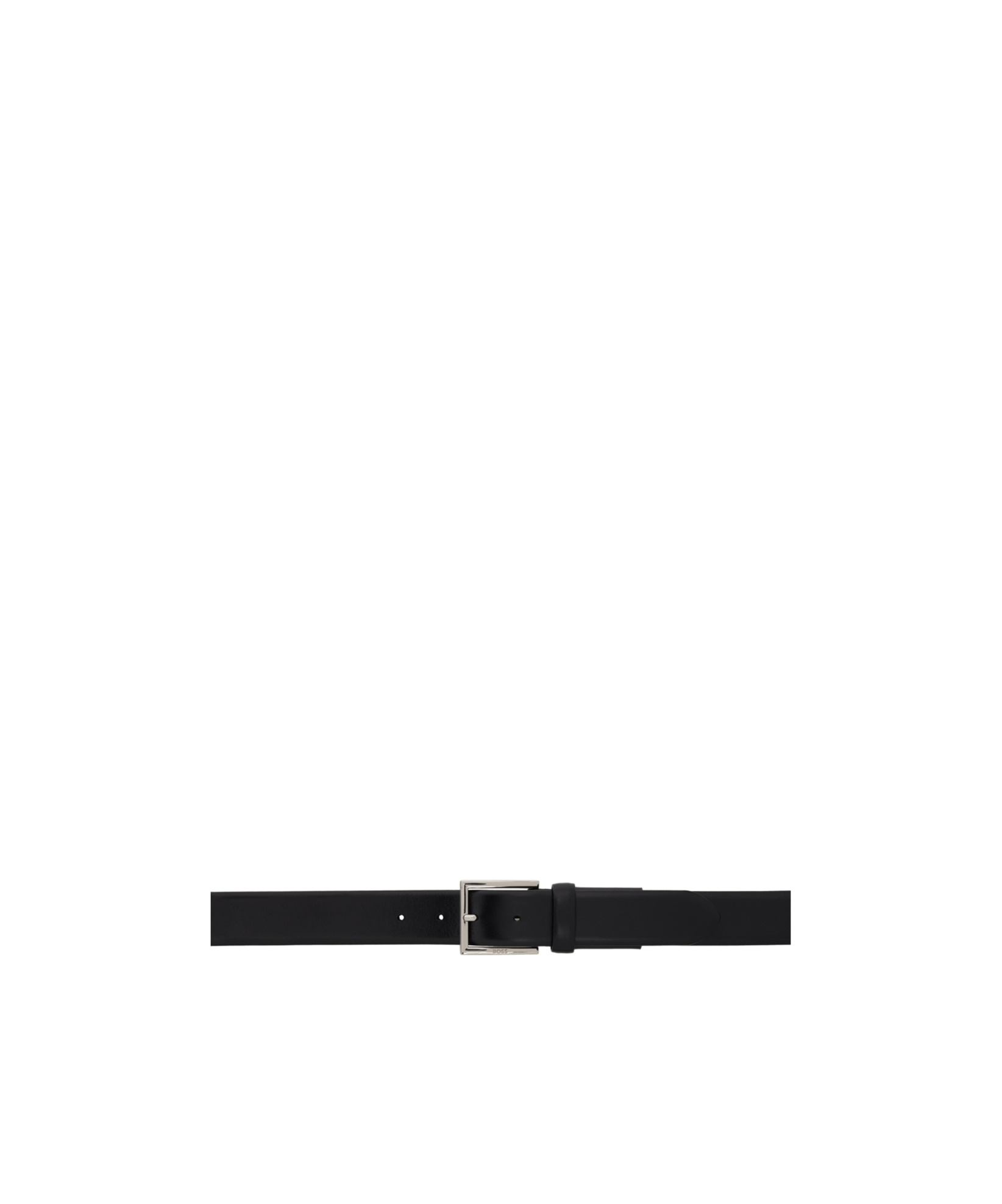 HUGO BOSS SQUARE LOGO ENGRAVED BELT