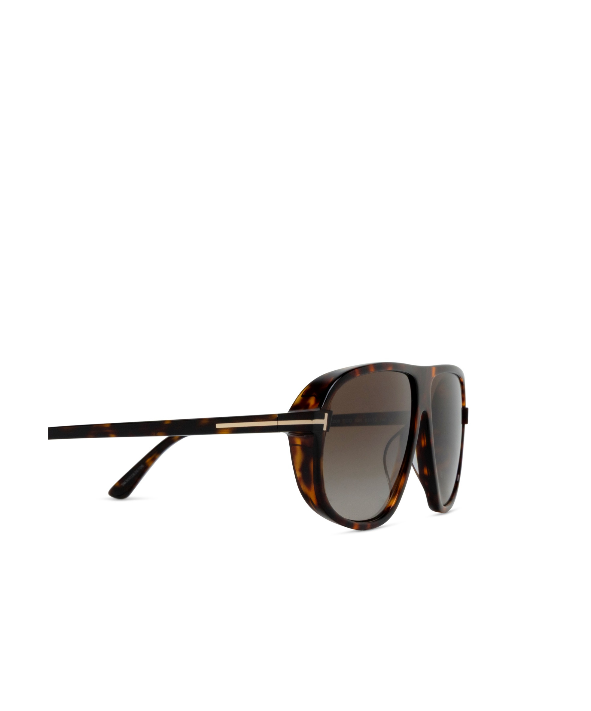Tom Ford Aviator Sunglasses In Brown