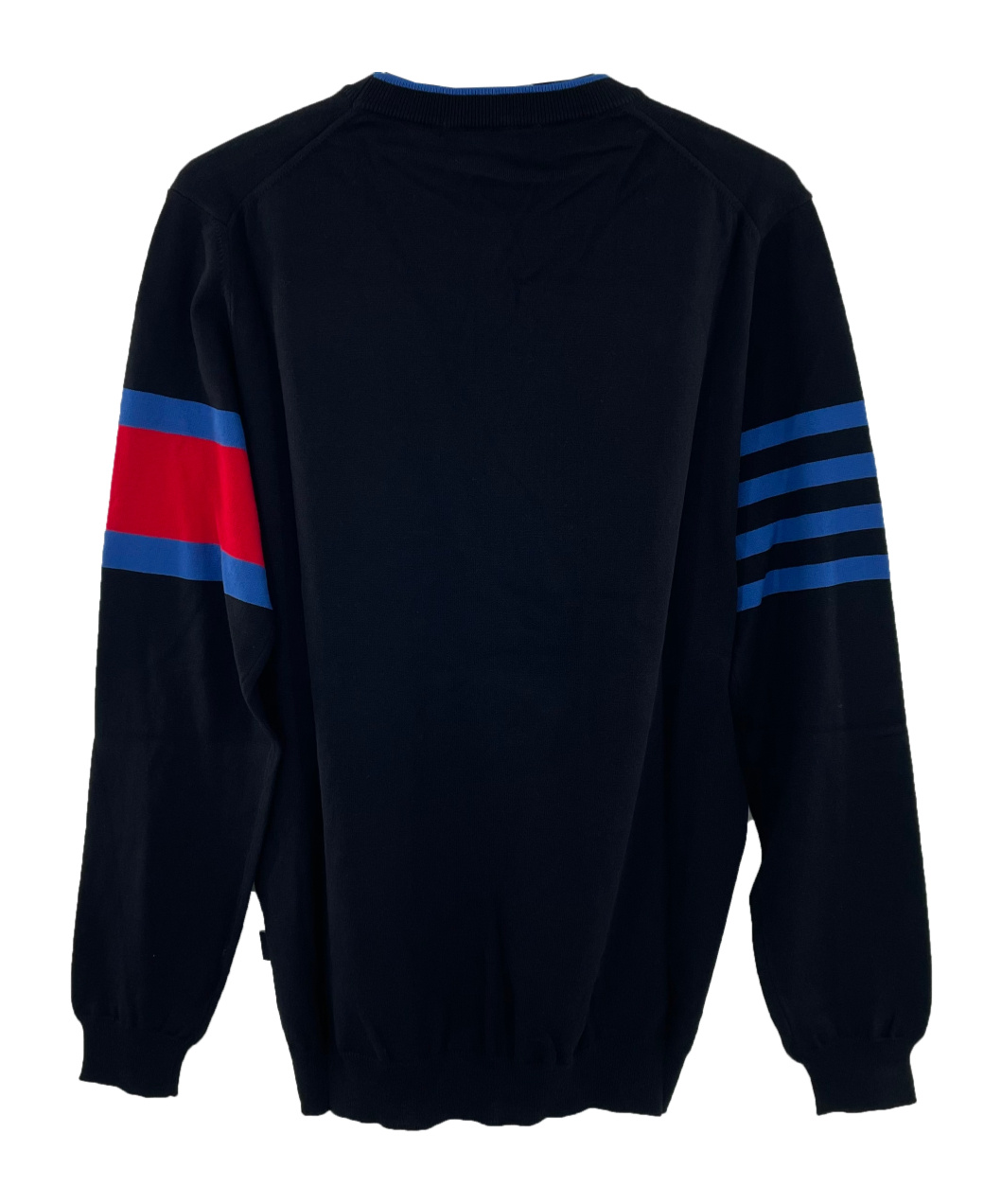 Moschino Round-collar And Long-sleeved Sweater In Black