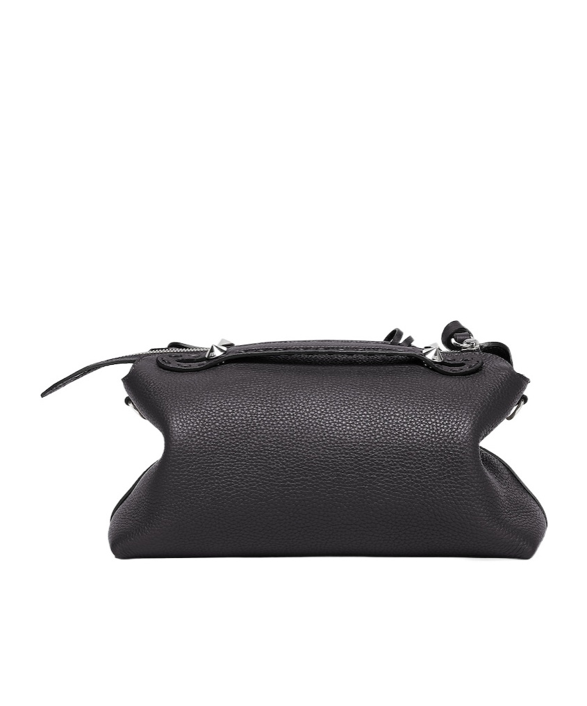 Fendi By The Way Selleria Medium Shoulder Bag In Black