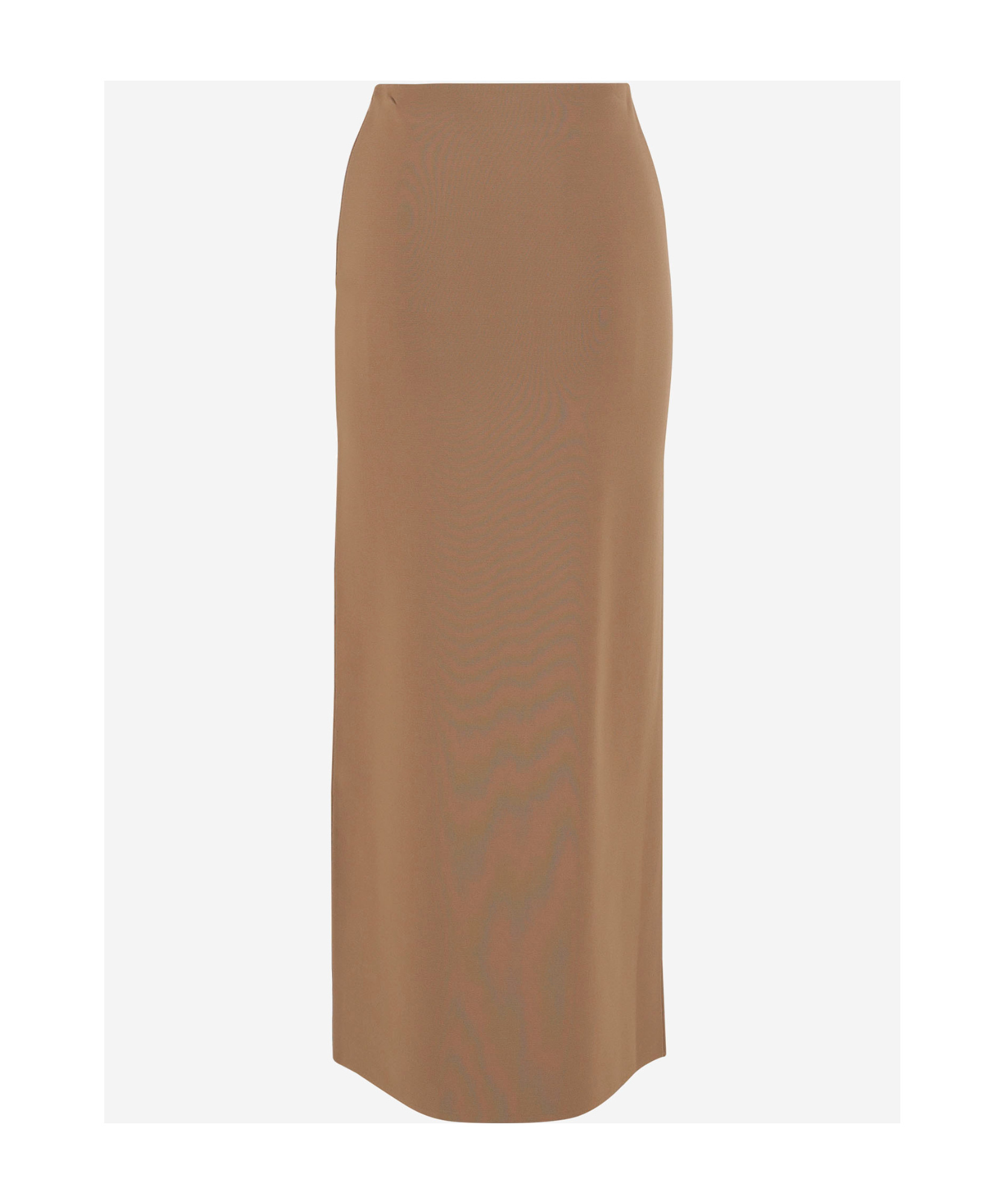 Max Mara Dorina Cashmere Blend Long Skirt In Nude