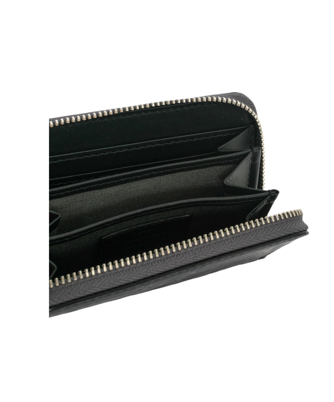 Vivienne Westwood Zip Wallet In Black