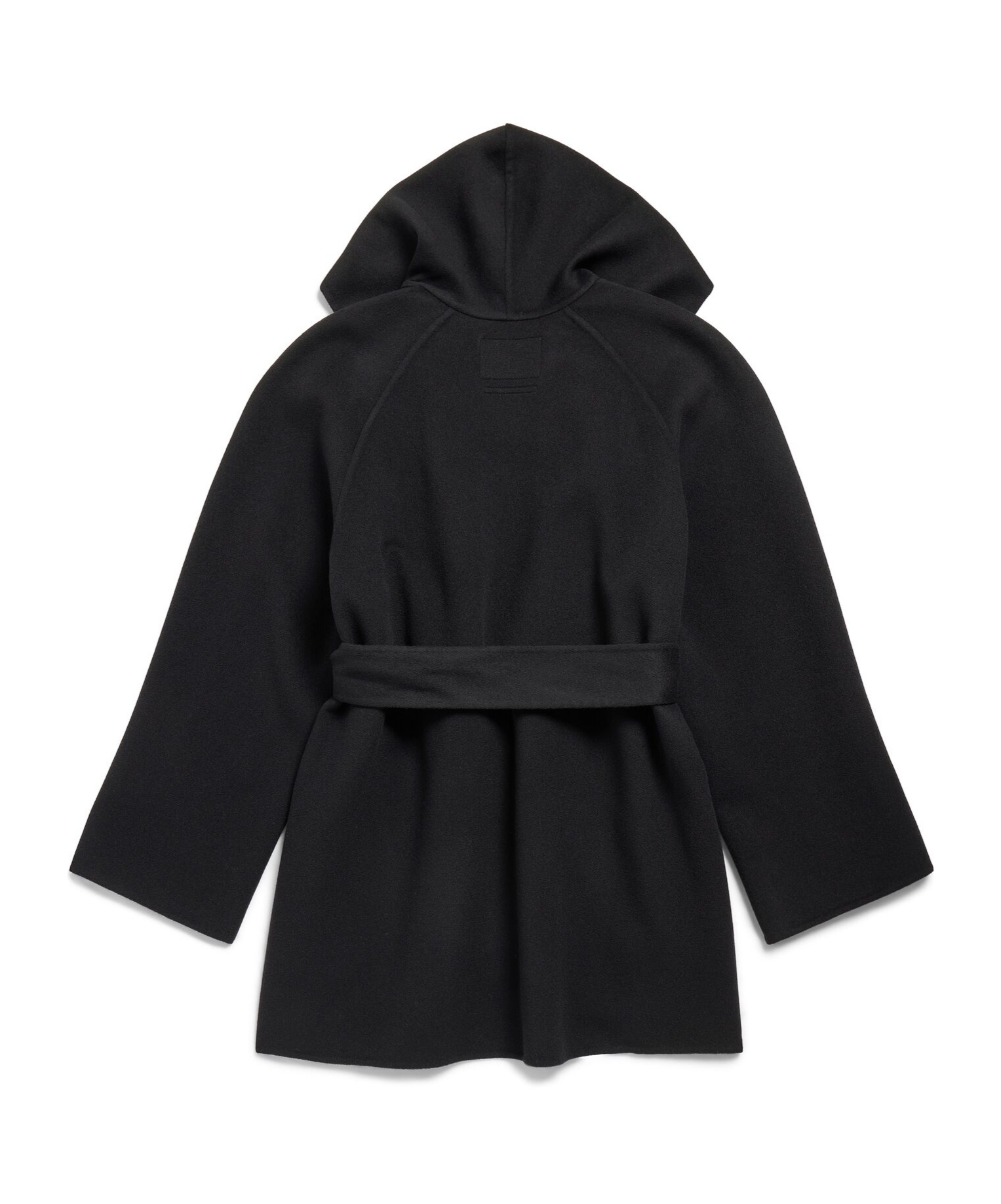 Balenciaga Felted Jacket In Black