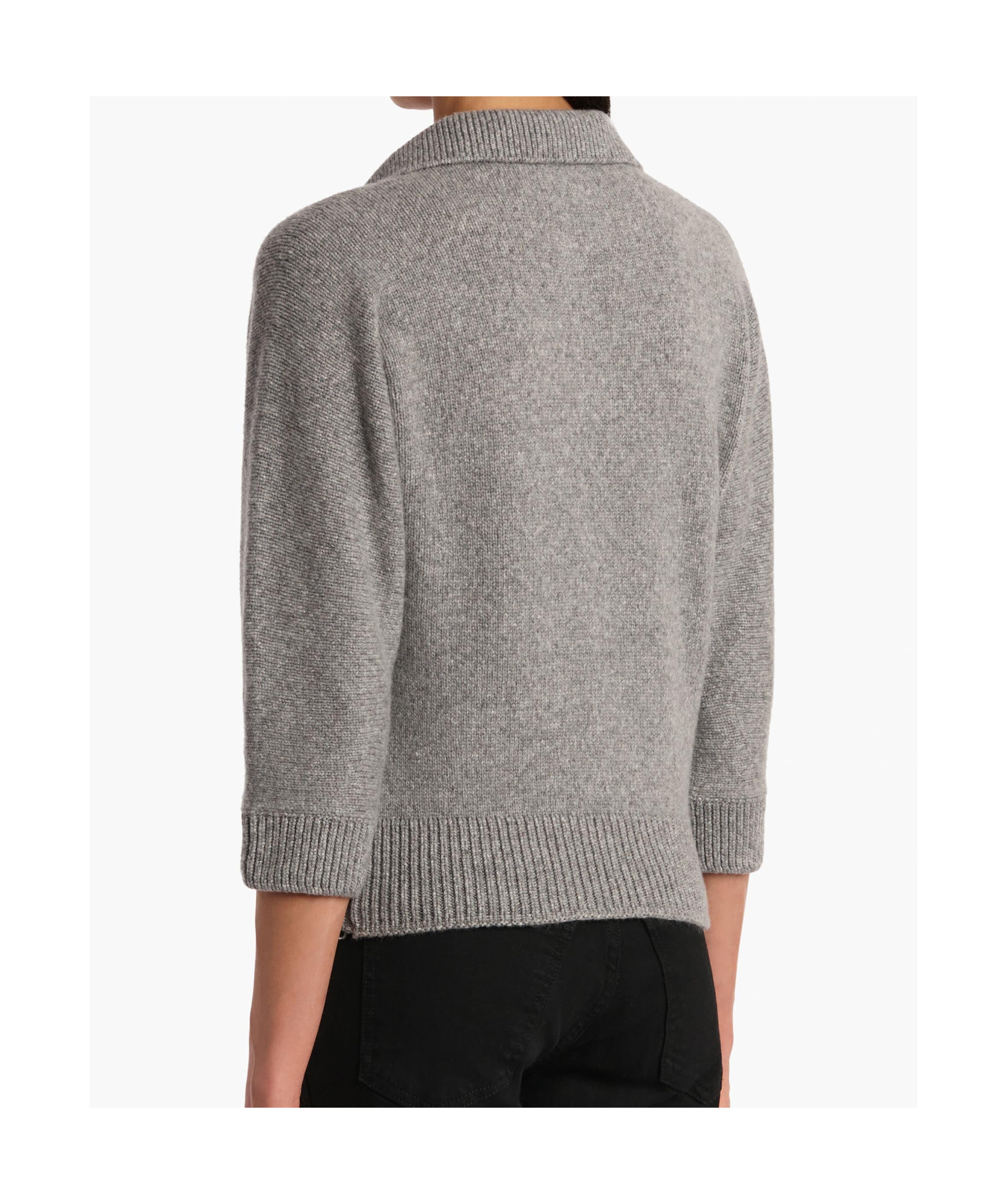 Khaite Polo-neck Cashmere Sweater