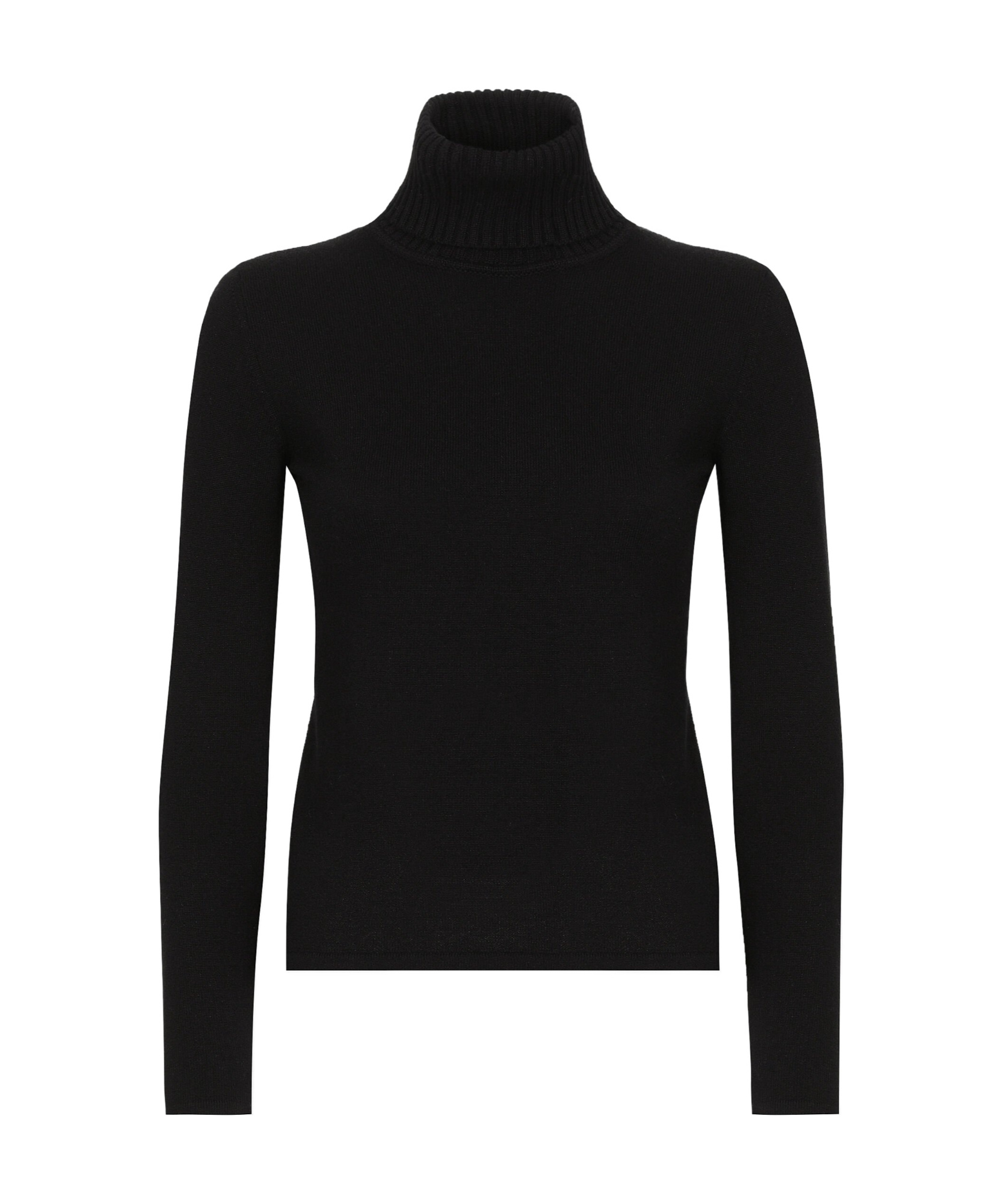 Dolce & Gabbana Cashmere Turtle-neck Sweater In Black