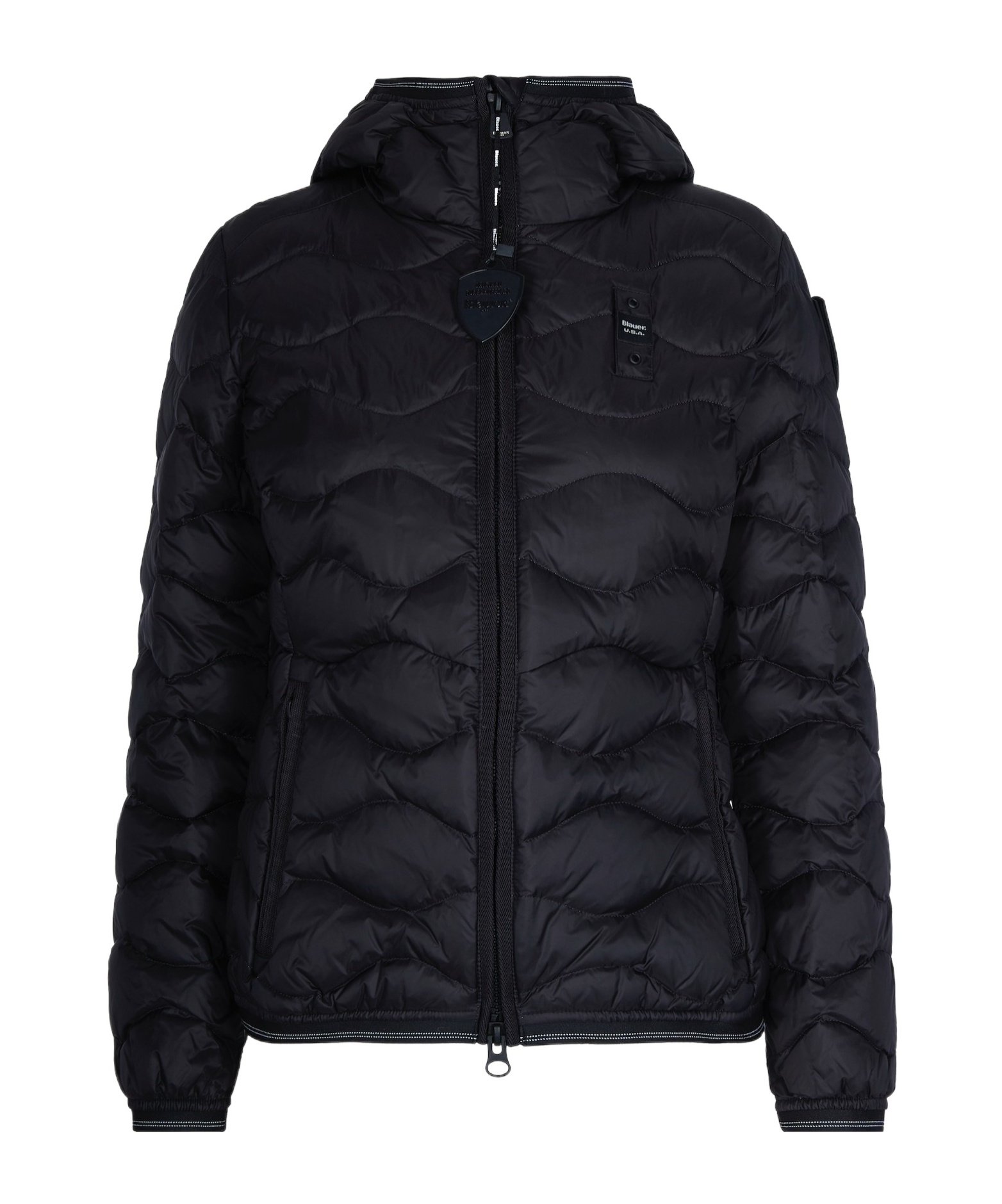Blauer Usa Blauer Camelia Quilted Jacket In Black