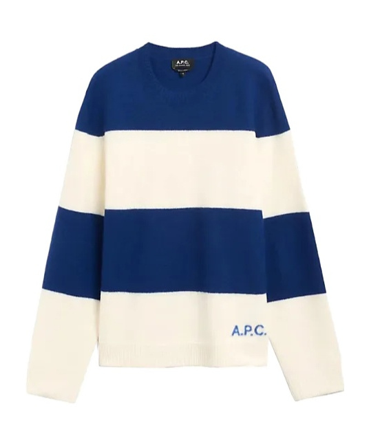 Apc A.p.c. Pull Edwardo In Dark Blue