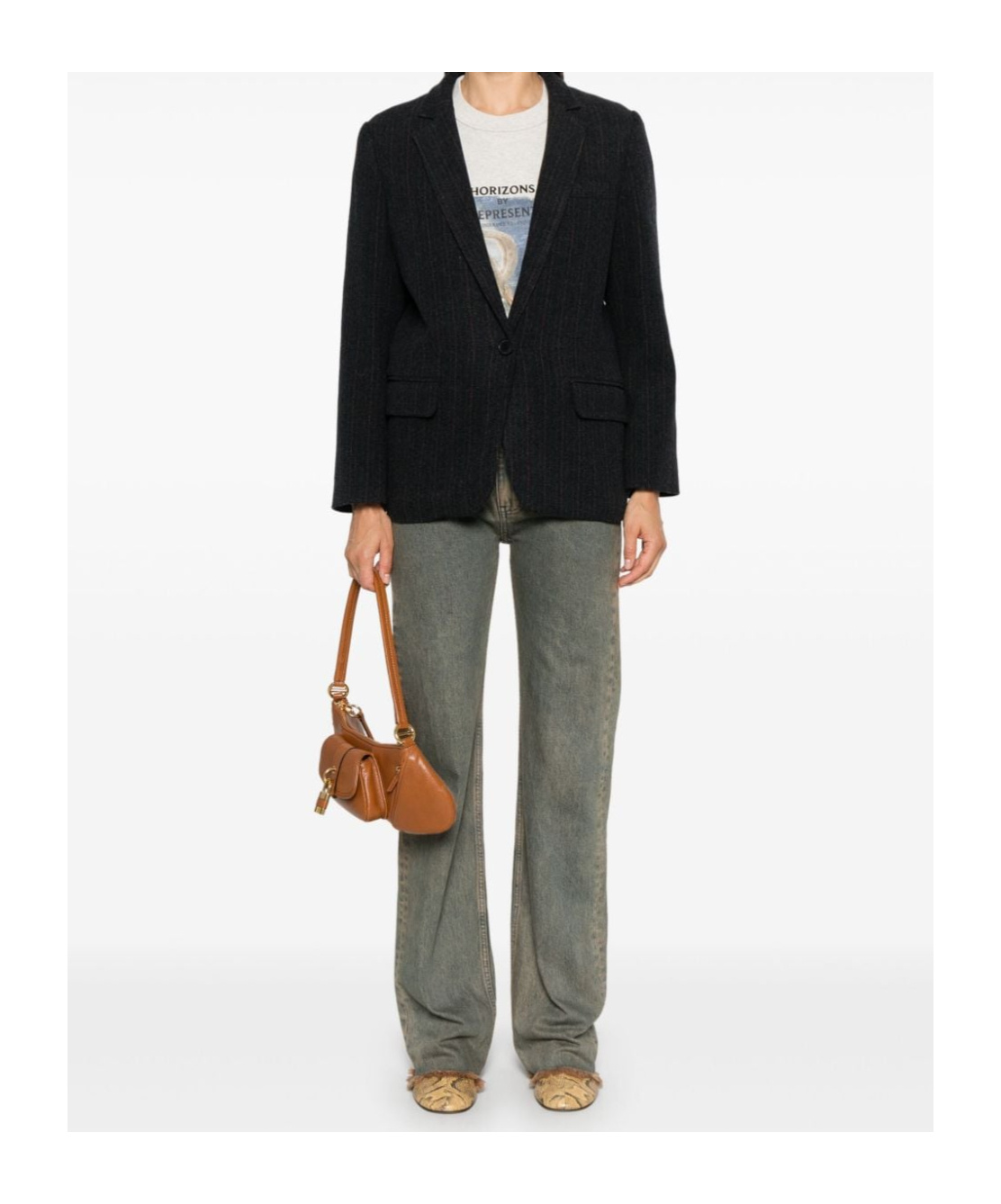 Isabel Marant Étoile Charlyne Blazer Midnight In Black