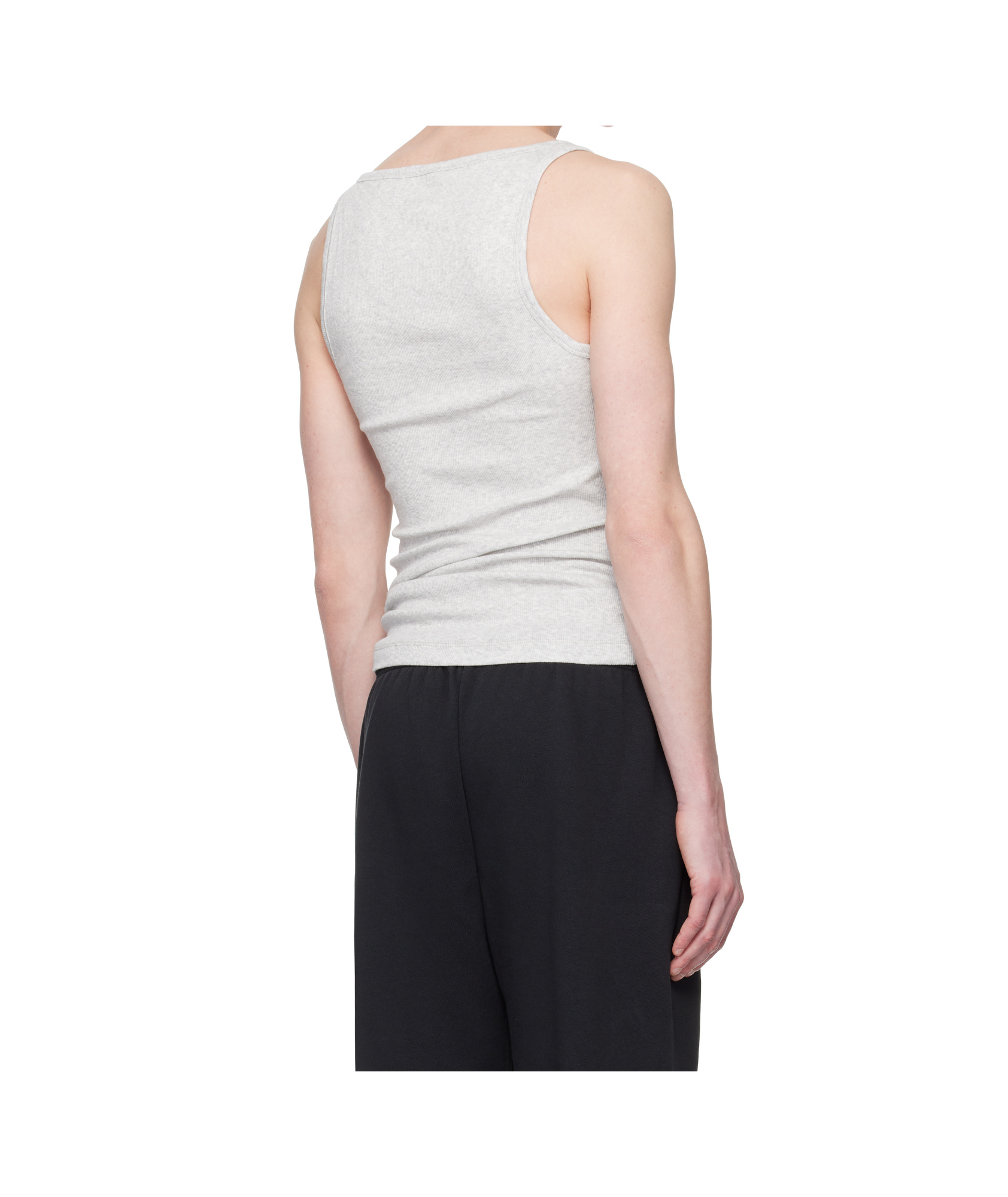 Shop Skims Ribbed Knit Vest Three-pack