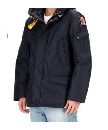 Parajumpers Long-sleeved Down Jacket In Black