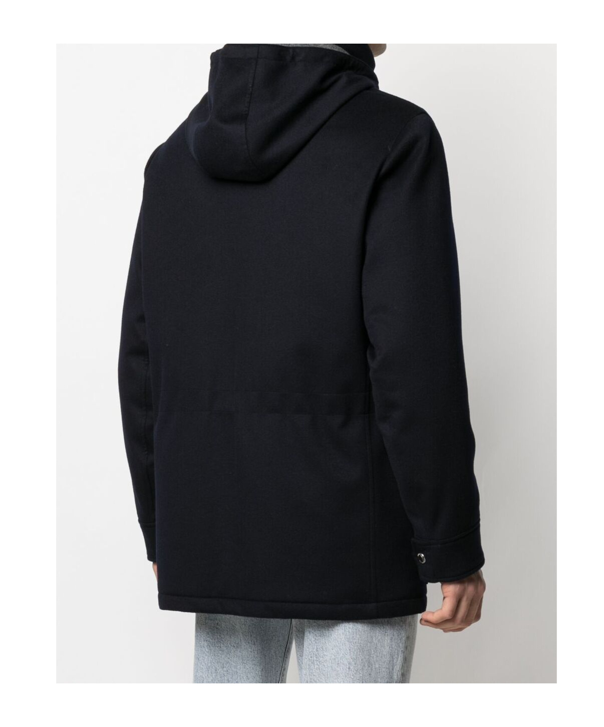 Brunello Cucinelli Cashmere Single-breasted Coat In Black