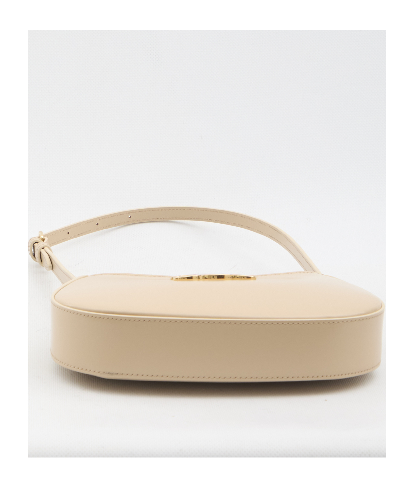 Celine Medium Tilly Shoulder Bag In Nude