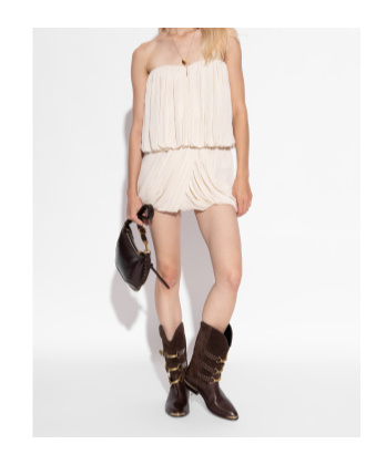 Isabel Marant 30mm Buckle-detail Suede Leather Boots In Brown