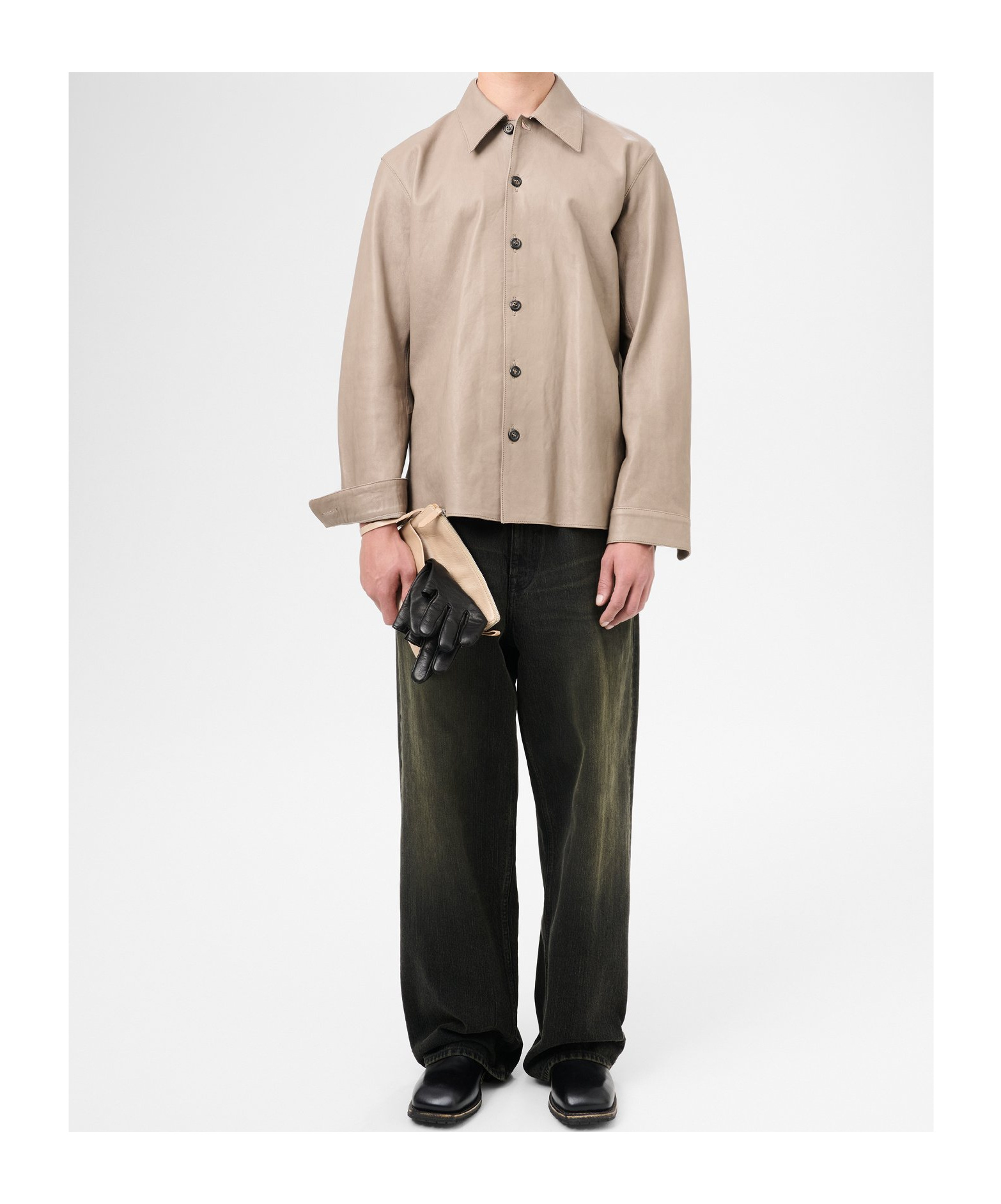 Our Legacy Welding Shirt In Nude