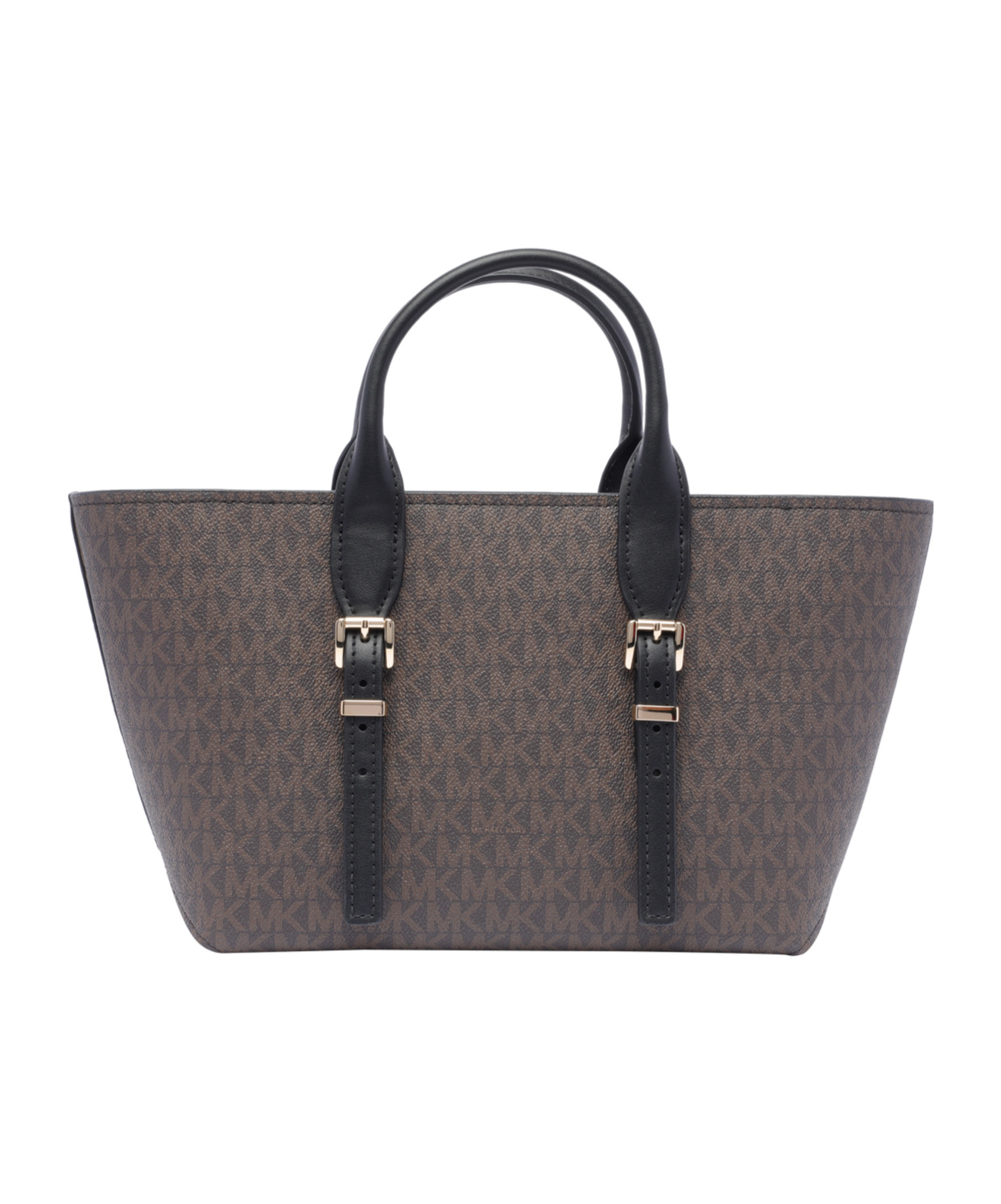 Michael Michael Kors Double Handle Shoulder Bag In Black