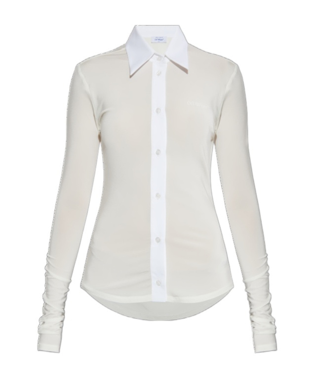 Off-white Long Sleeve Shirt In White