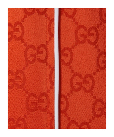 Gucci Gg Satin Pants In Red