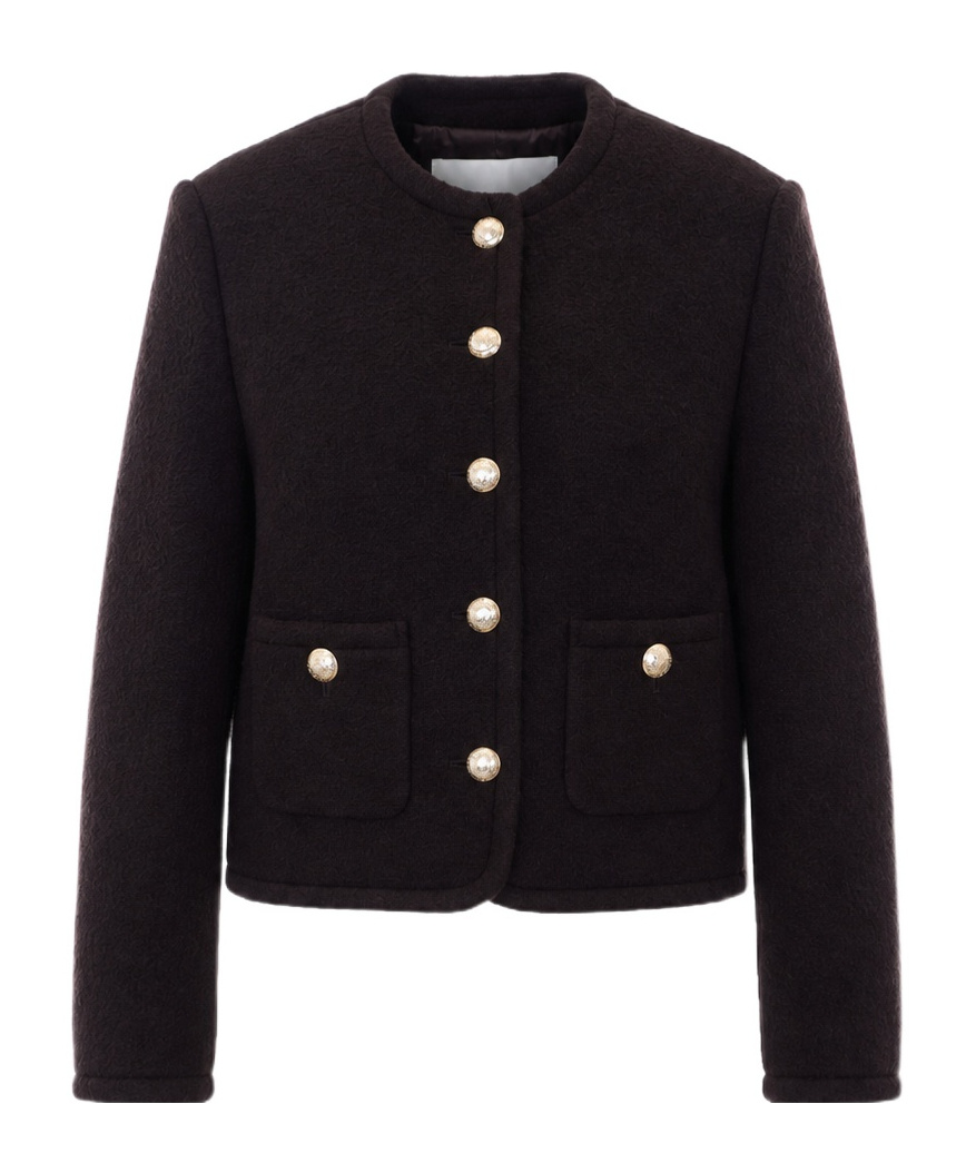Dunst Long-sleeved Jacket In Black