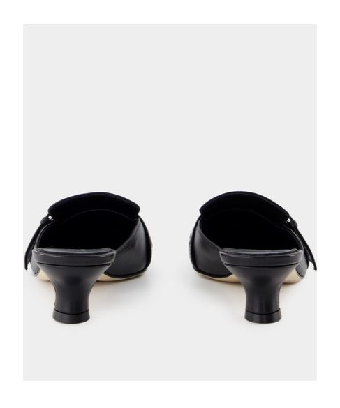 Shop Aeyde Danielle Mules In Black