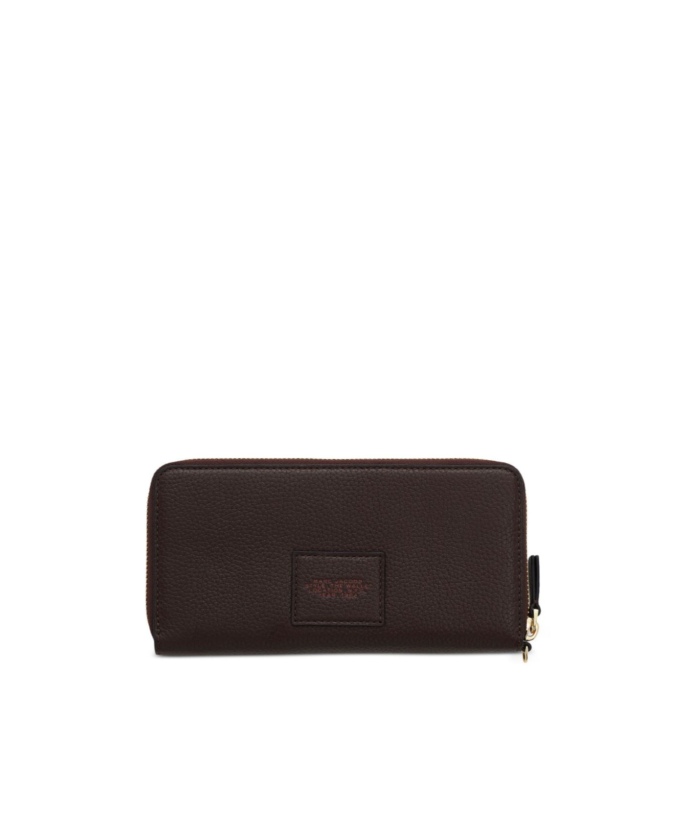 Marc Jacobs Zip Wallet In Brown