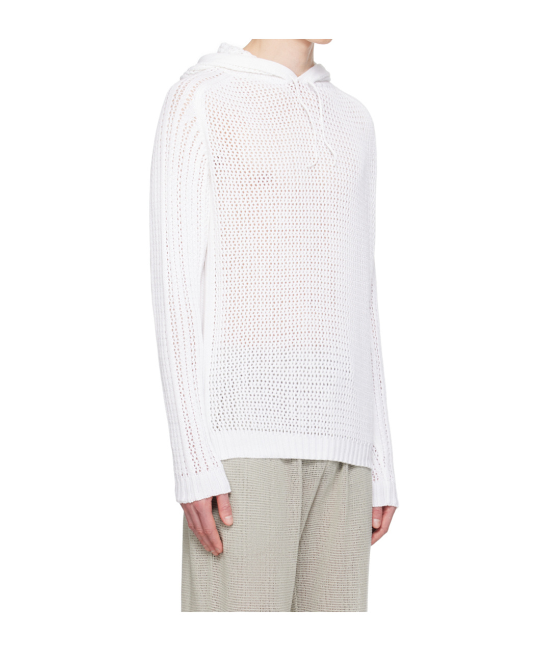 Gimaguas Hooded Sweater In White