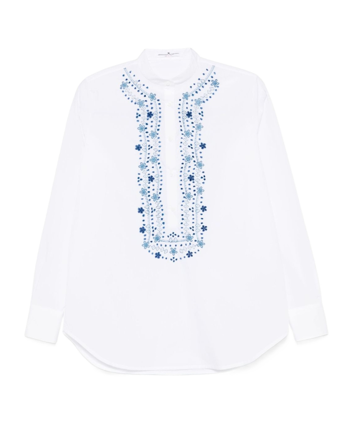 Ermanno Scervino Embroidered-motif Shirt In White